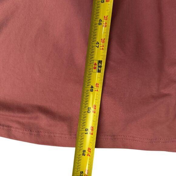 Roolee Mauve Tie Front Long Sleeve Maxi Dress - Picture 11 of 13